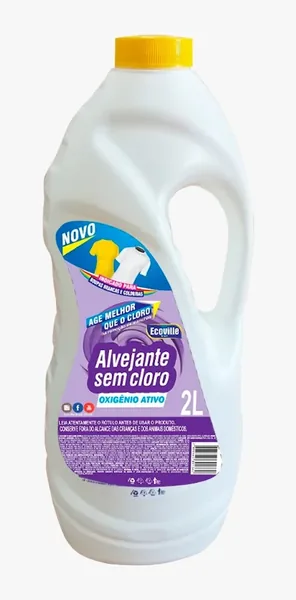 Alvejante Sem Cloro Oxigênio Ativo 2L