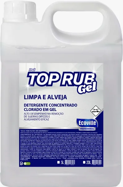 Dul Top Rub Gel 5L